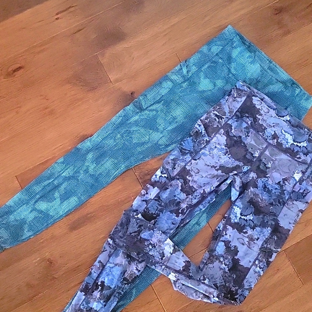 EUC Lululemon Speed Up Tights x 2